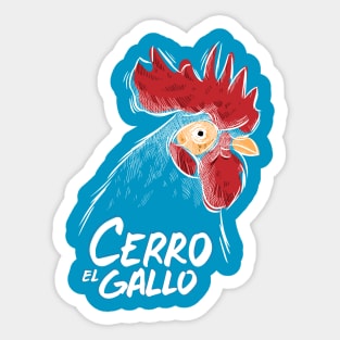 Cerro el Gallo v2 Sticker